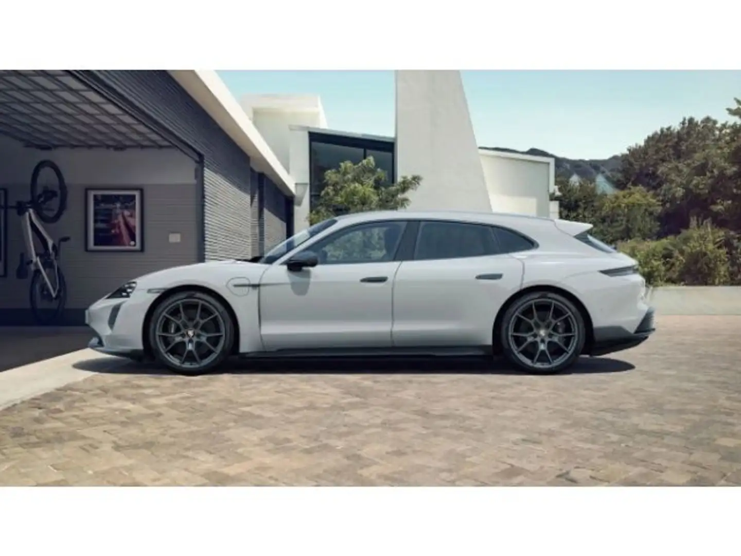 Porsche Taycan GTS Sport Turismo Weiß - 2