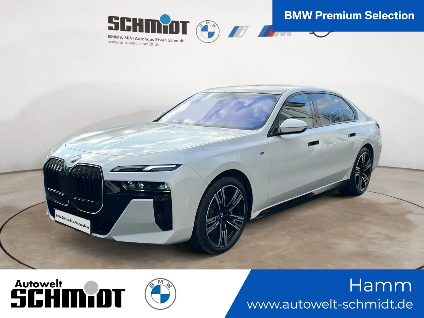 BMW i7 xDrive60 M Sportpaket + BPS.GARANTIE-12.2029 Blanc - 1