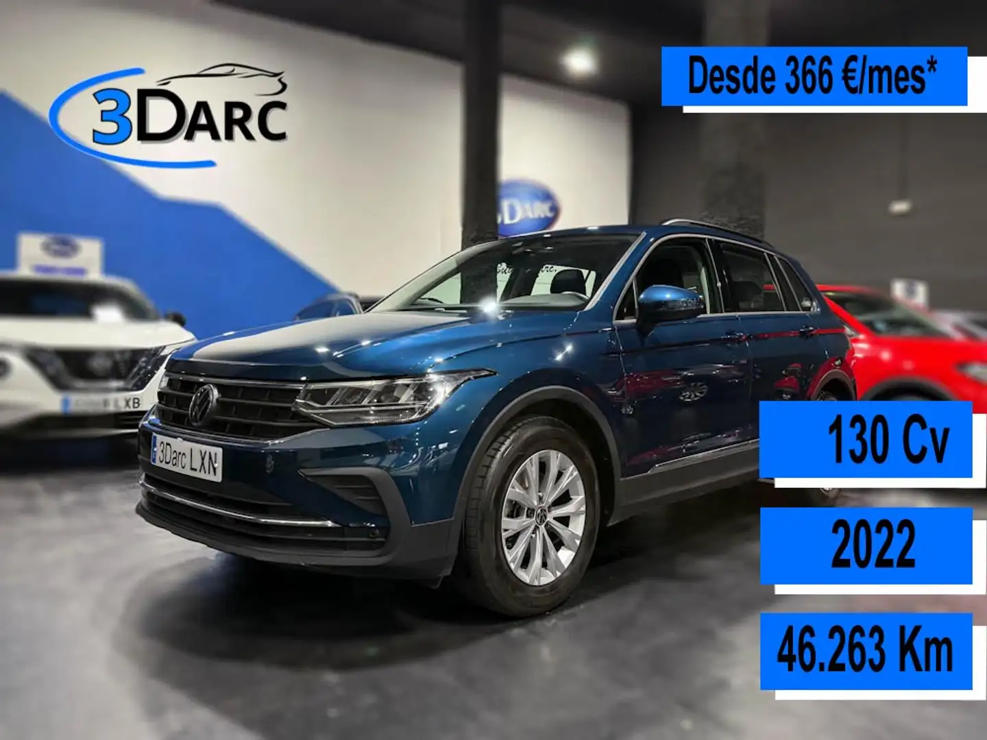 Volkswagen Tiguan 1.5 TSI Life 96kW Gris - 1