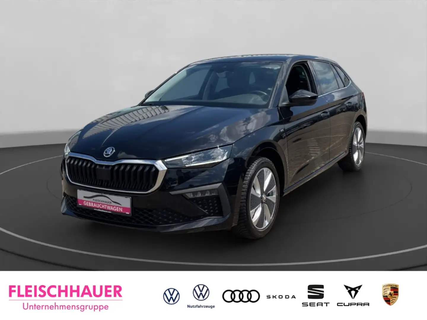 Skoda Scala TSI Drive AHK abn. MatrixLED RFK SHZ DAB SmartLink Negro - 1