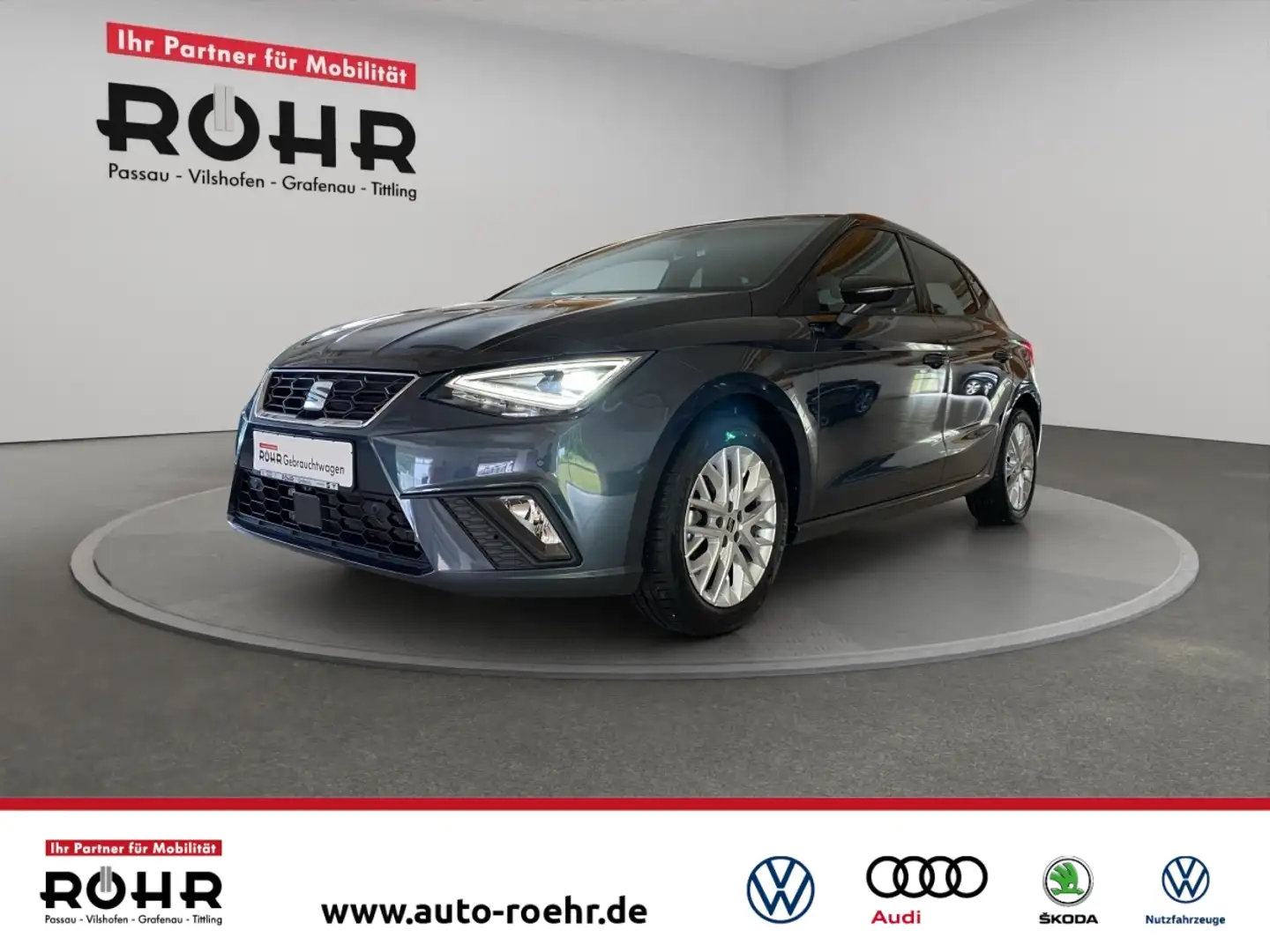 SEAT Ibiza FR-line 1.0 TSI DSG (Navi.SHZ.EPH.Kamera.ACC.LED.D Grau - 1