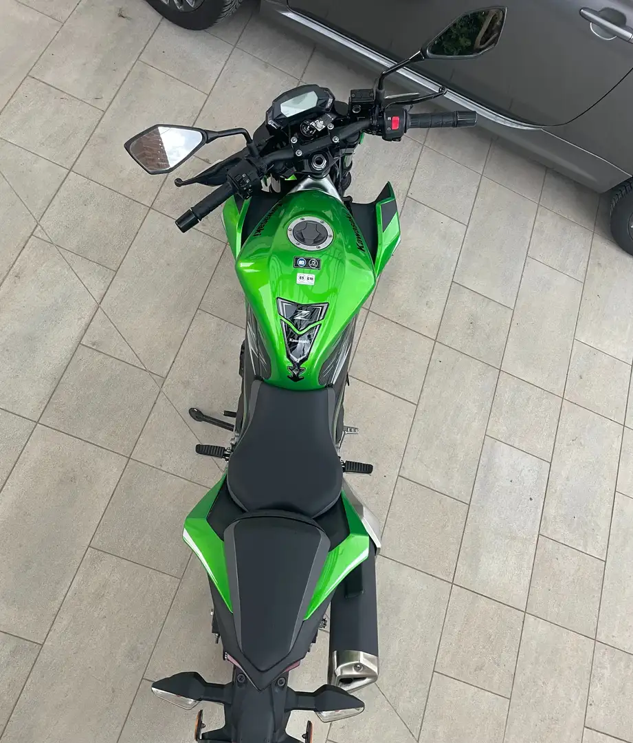 Kawasaki Z 125 2019-2020 zelena - 1