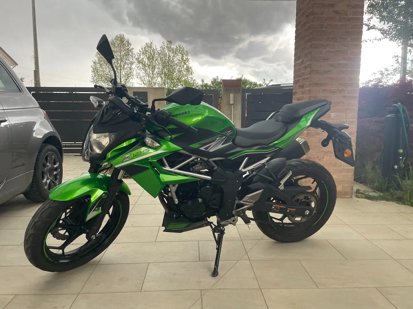 Kawasaki Z 125 2019-2020 zelena - 2
