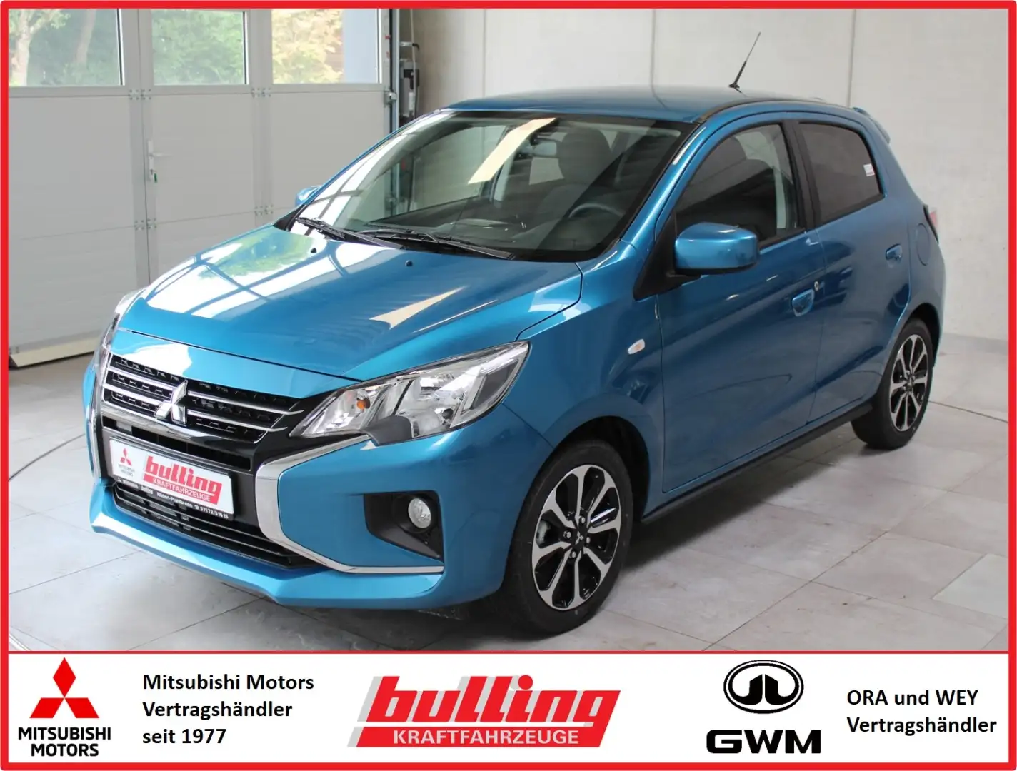 Mitsubishi Space Star Select+ 1.2 Sitzheiz./Tempomat/Kamera Blau - 1