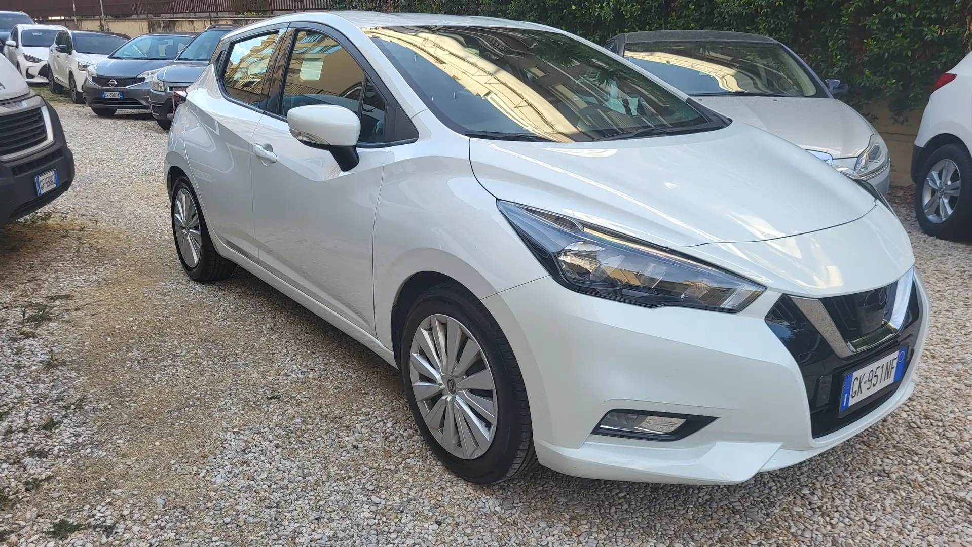 Nissan Micra Micra V 2017 1.0 ig-t Eco Acenta Gpl Blanc - 1