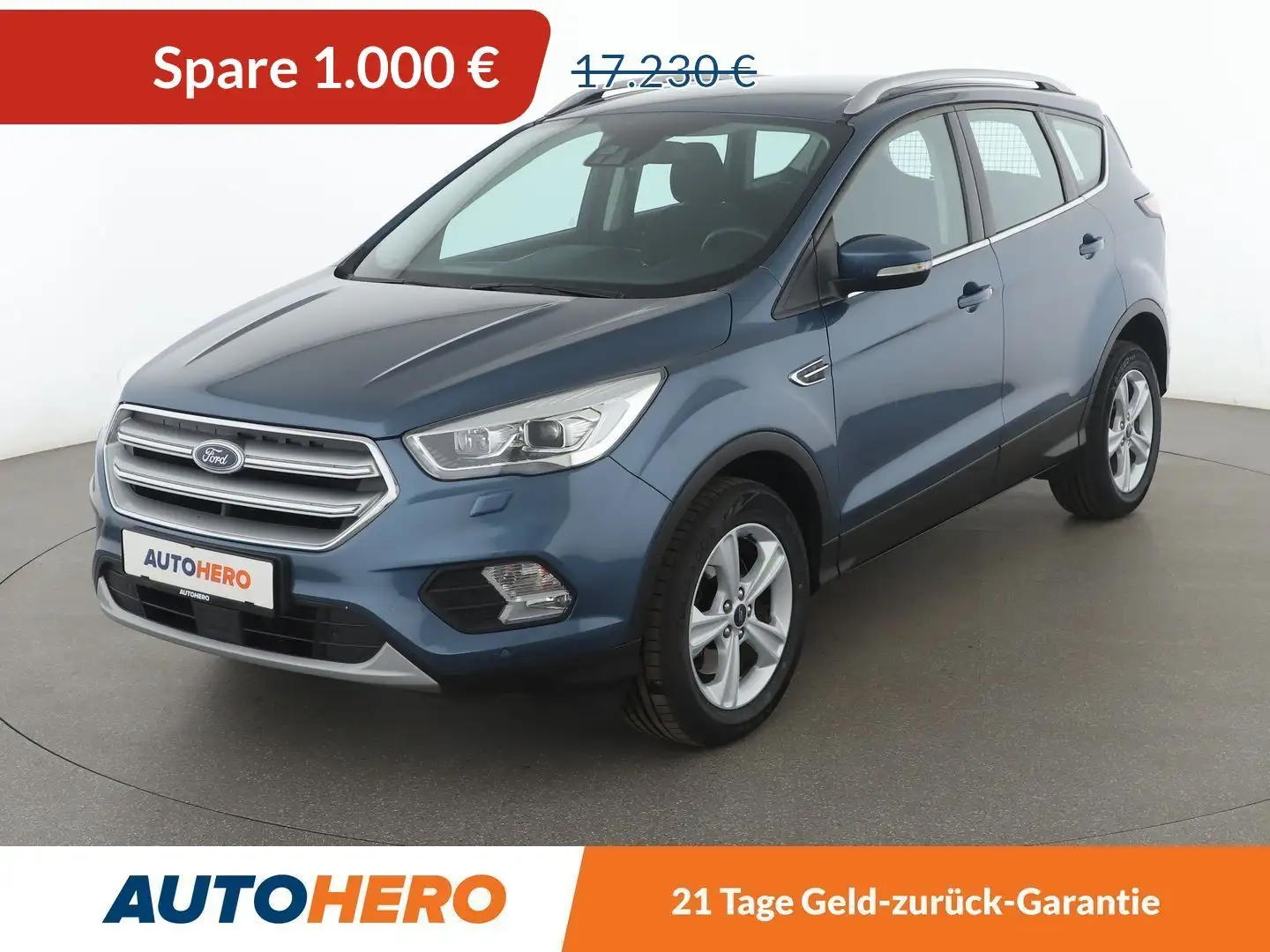 Ford Kuga 2.0 TDCi Cool&Connect*NAVI*XENON*ACC*PDC*SHZ* Bleu - 1