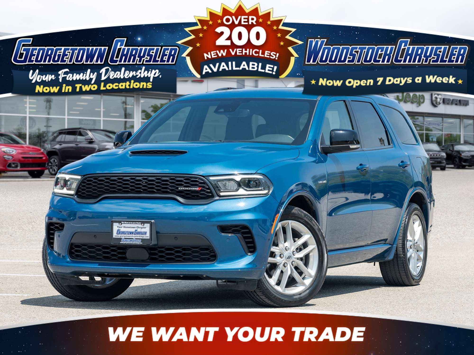 2024 Dodge Durango R-T | 5.7L V8 | CLASS IV TRAILER RECEIVER |SUNROOF