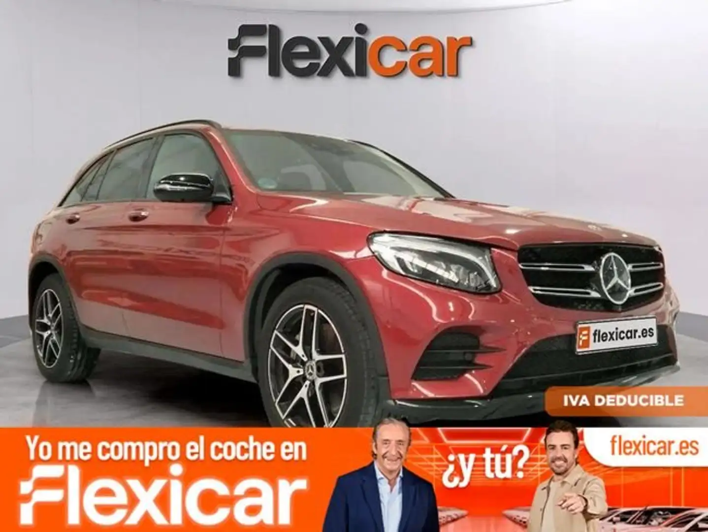 Mercedes-Benz GLC 250 4Matic Aut. Rojo - 1