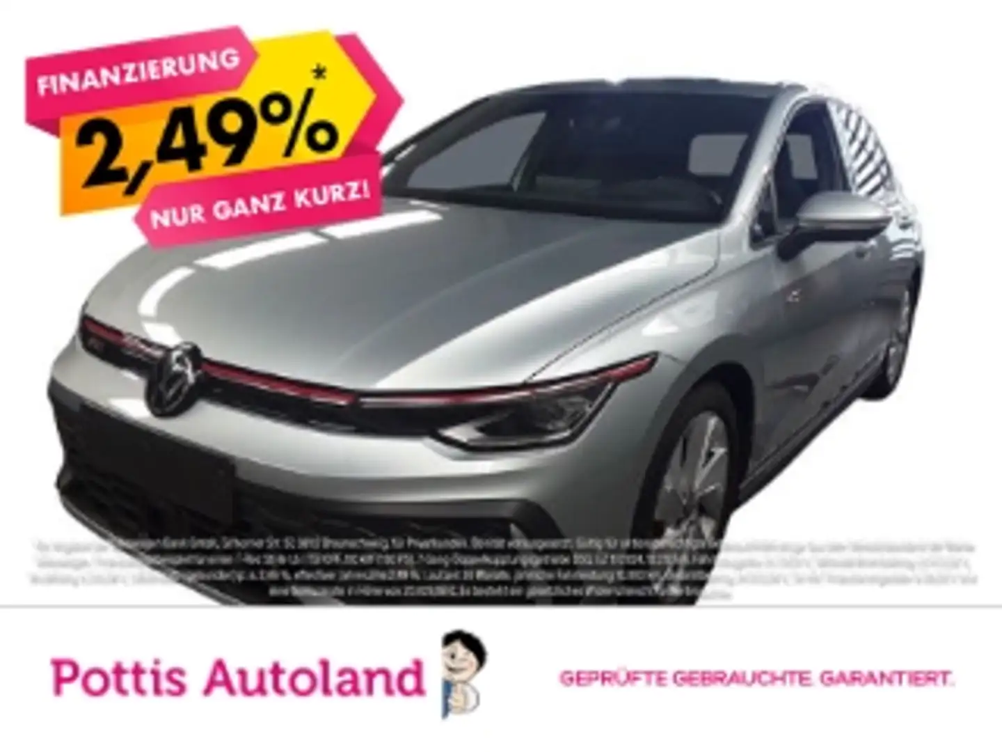 Volkswagen Golf GTI NAVI KAMERA IQ.LIGHT SITZHZG Silber - 1