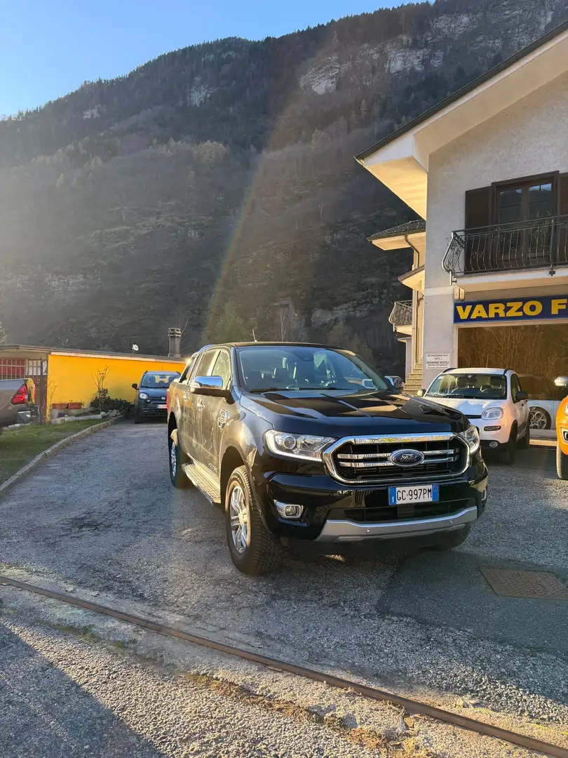 Ford Ranger Ranger 2.0 tdci double cab Limited 170cv auto Nero - 1
