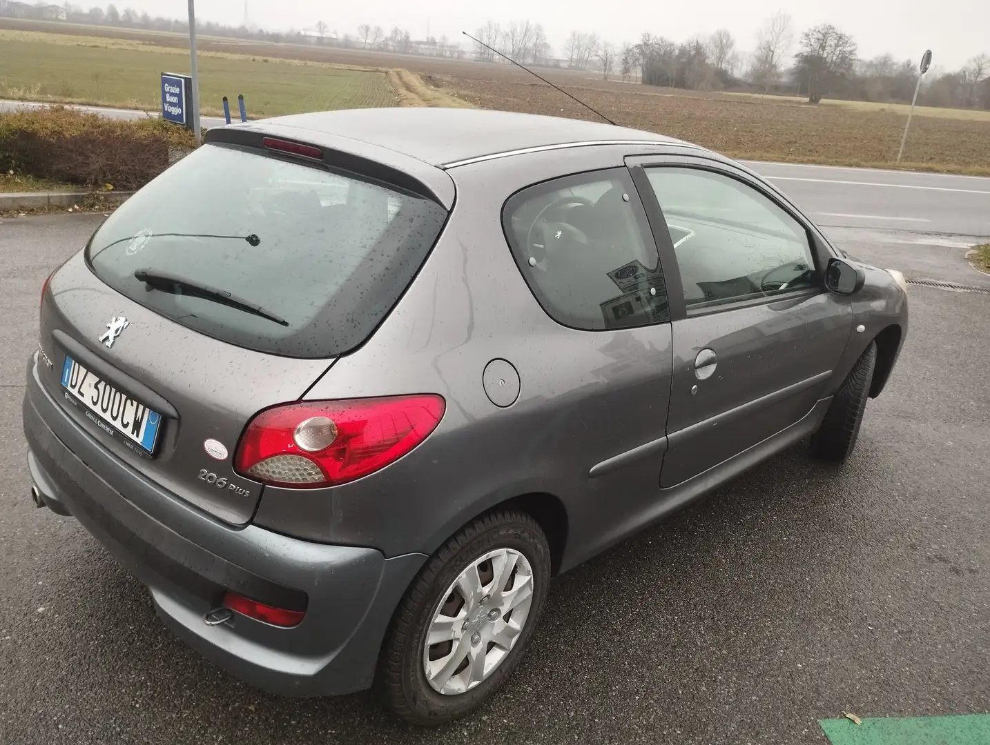 Peugeot 206 206+PlusPlus+3p+1.1+(one-line) Grigio - 2