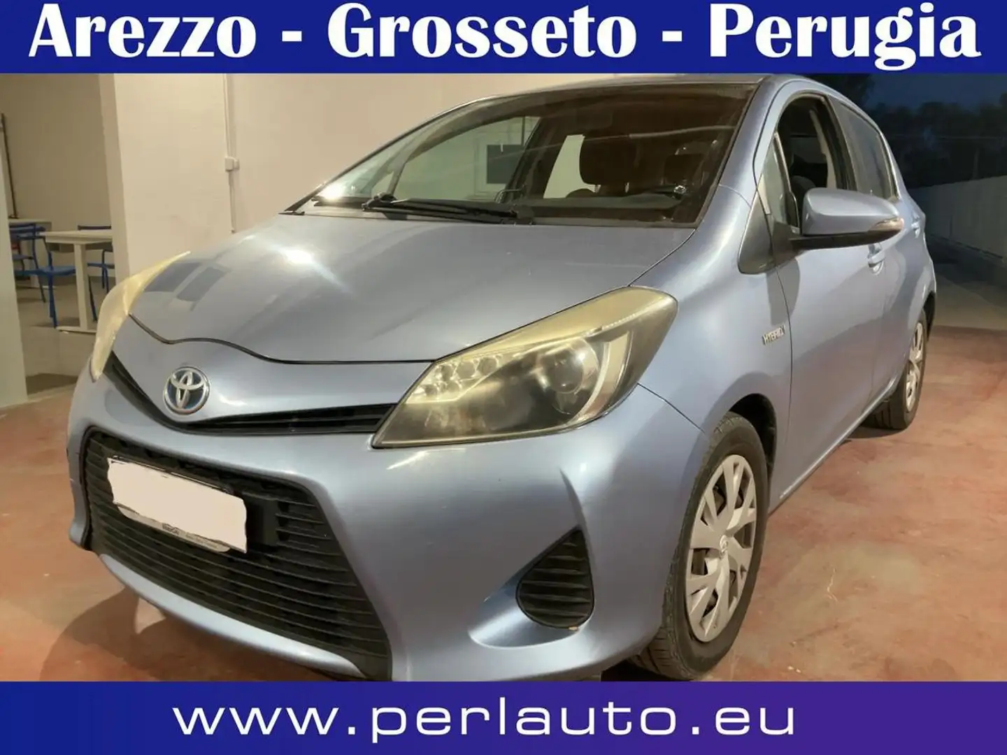 Toyota Yaris 1.5 Hybrid 5 porte Lounge Bleu - 1
