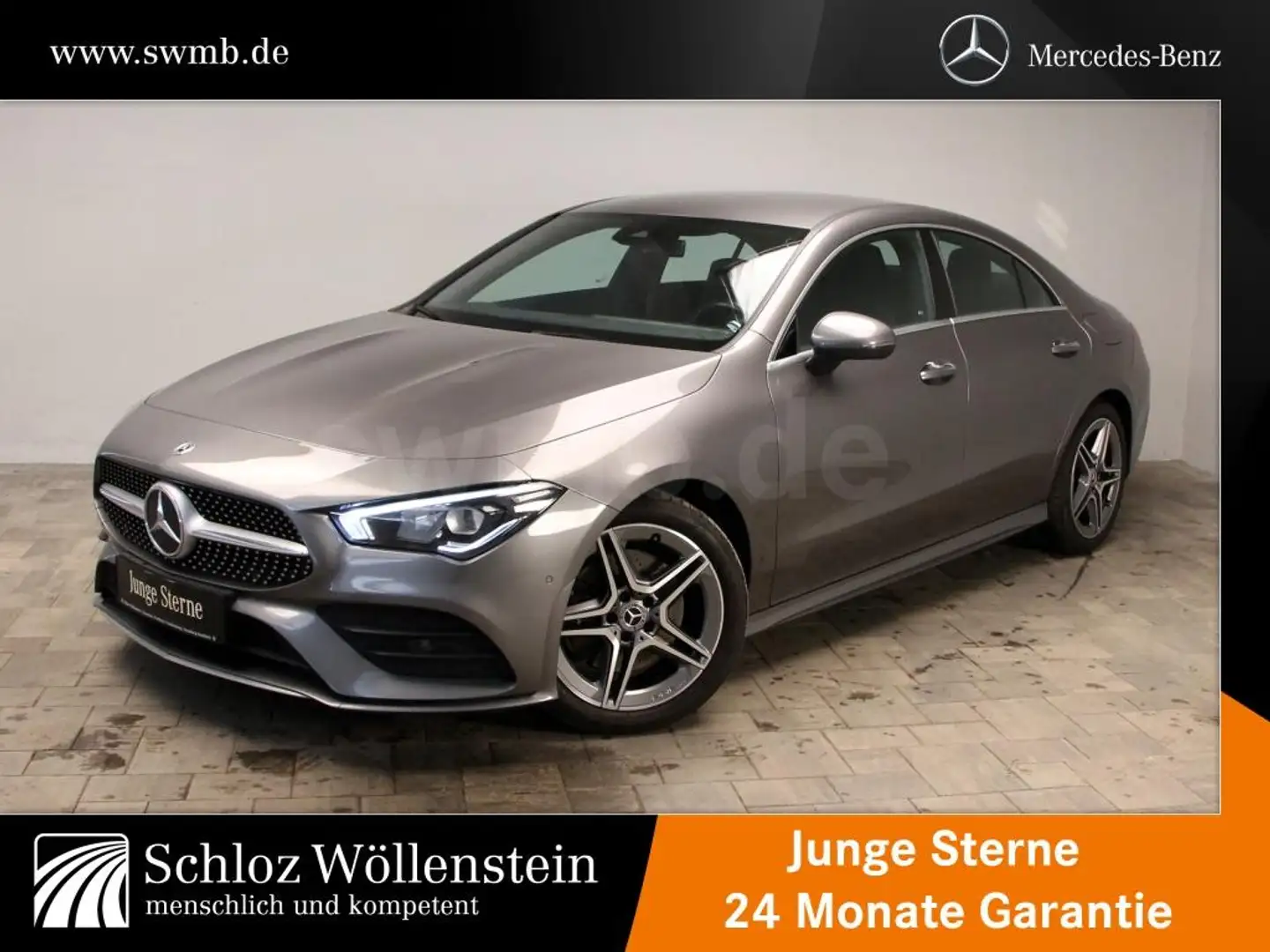 Mercedes-Benz CLA 200 AMG/LED/KeylessGO/Spiegel-P/EDW/RfCam Grau - 1