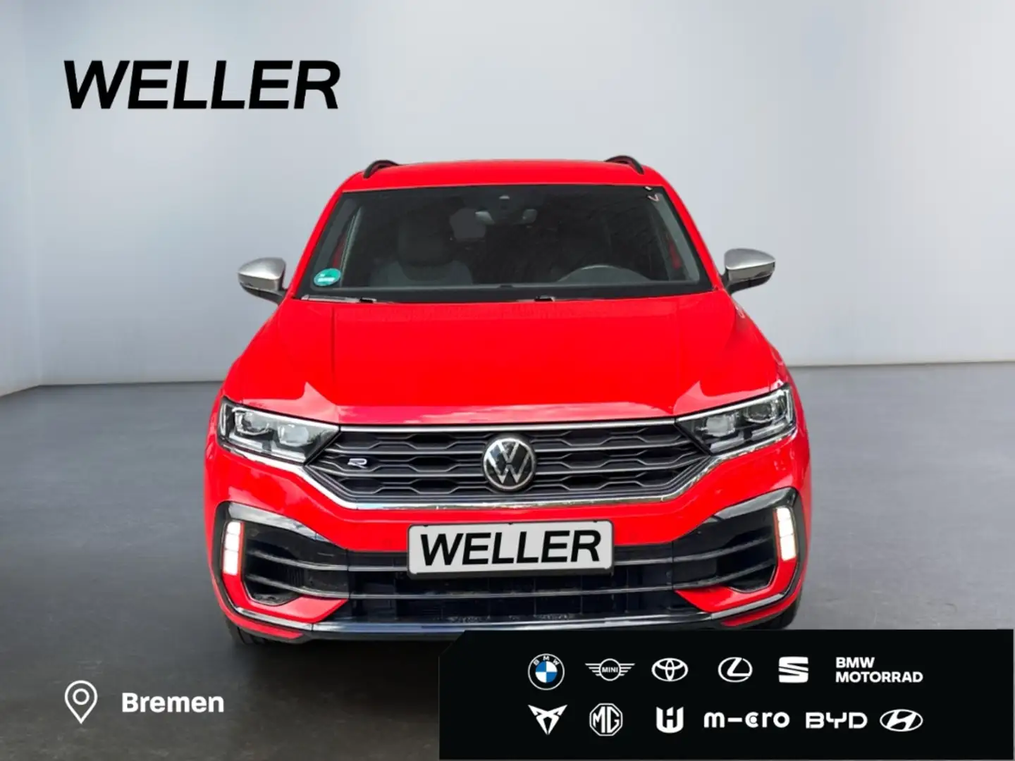 Volkswagen T-Roc 2.0 TSI 4MOTION DSG R *LED*digi CP*SHZ*PDC* Rouge - 2