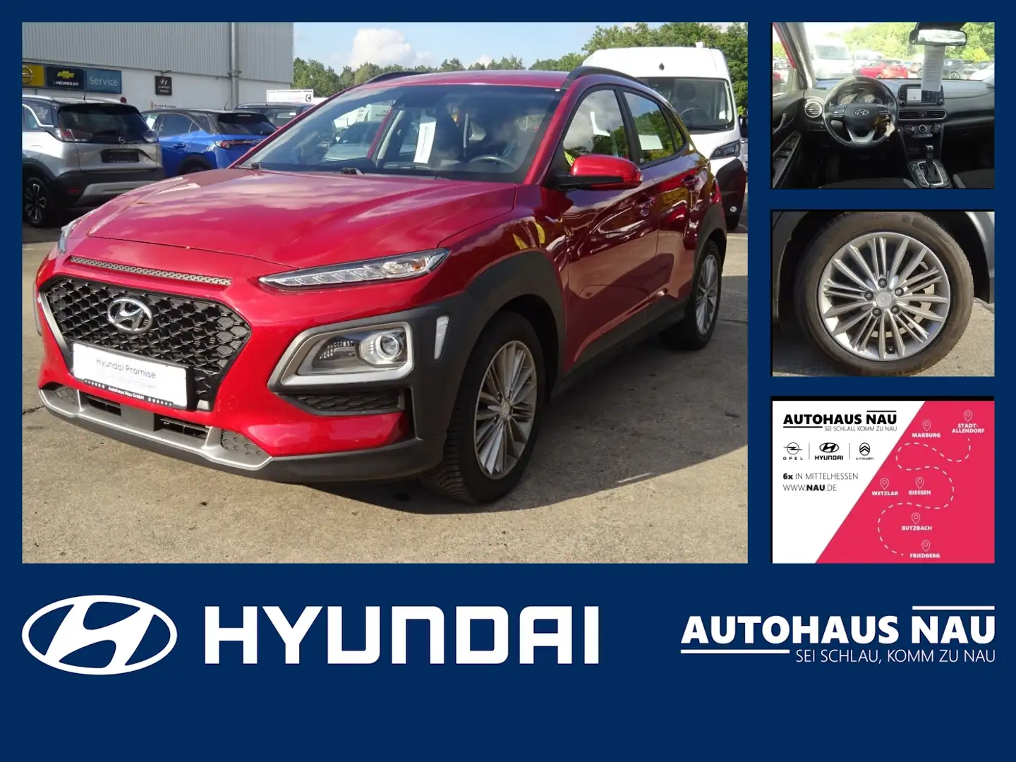 Hyundai KONA 1.6 Turbo DCT Trend Inspekti. BigDeal, Navi Rot - 1