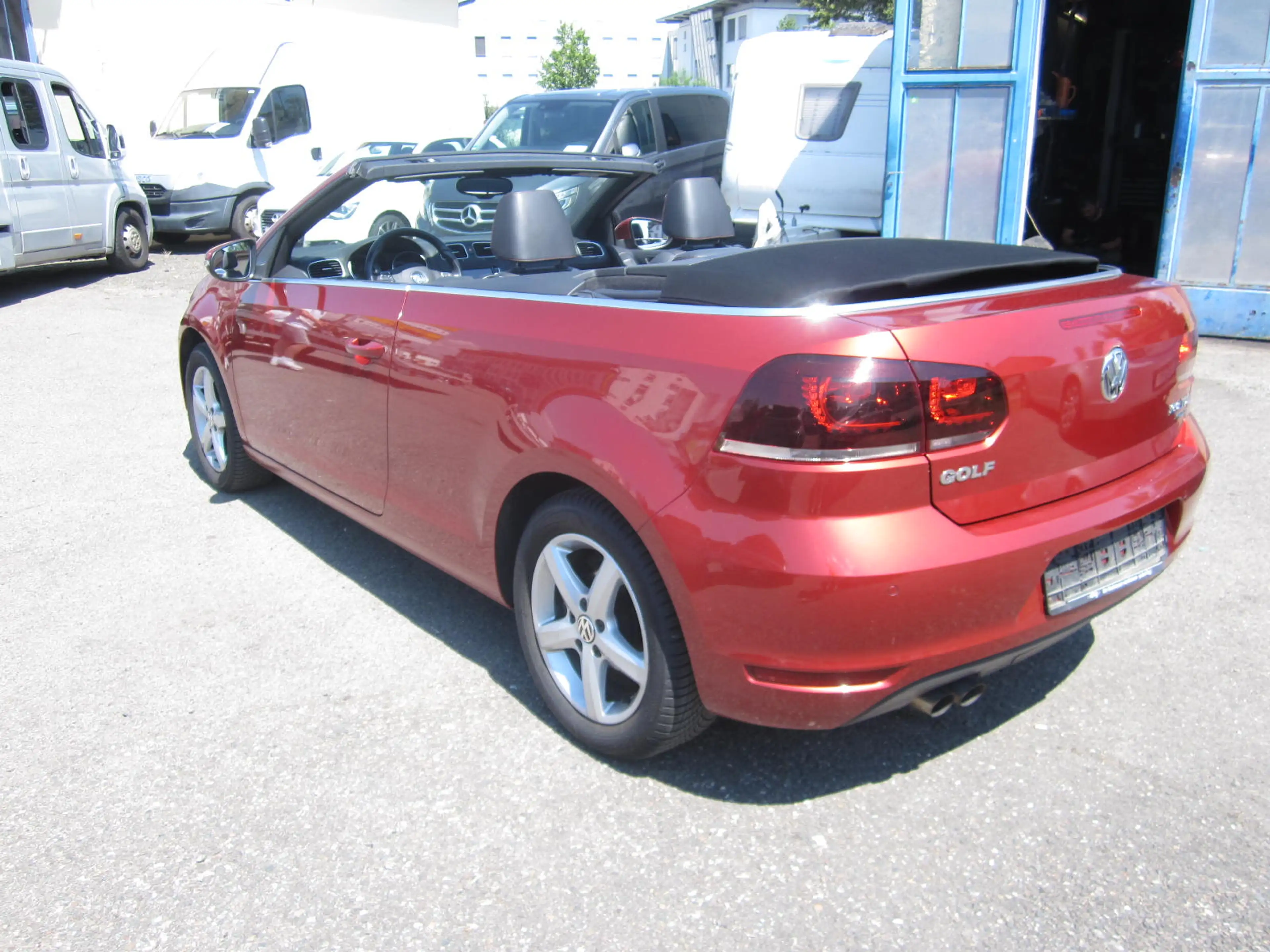 Volkswagen Golf Cabriolet 2,0 TDI ~ AHK ~ — photo 4