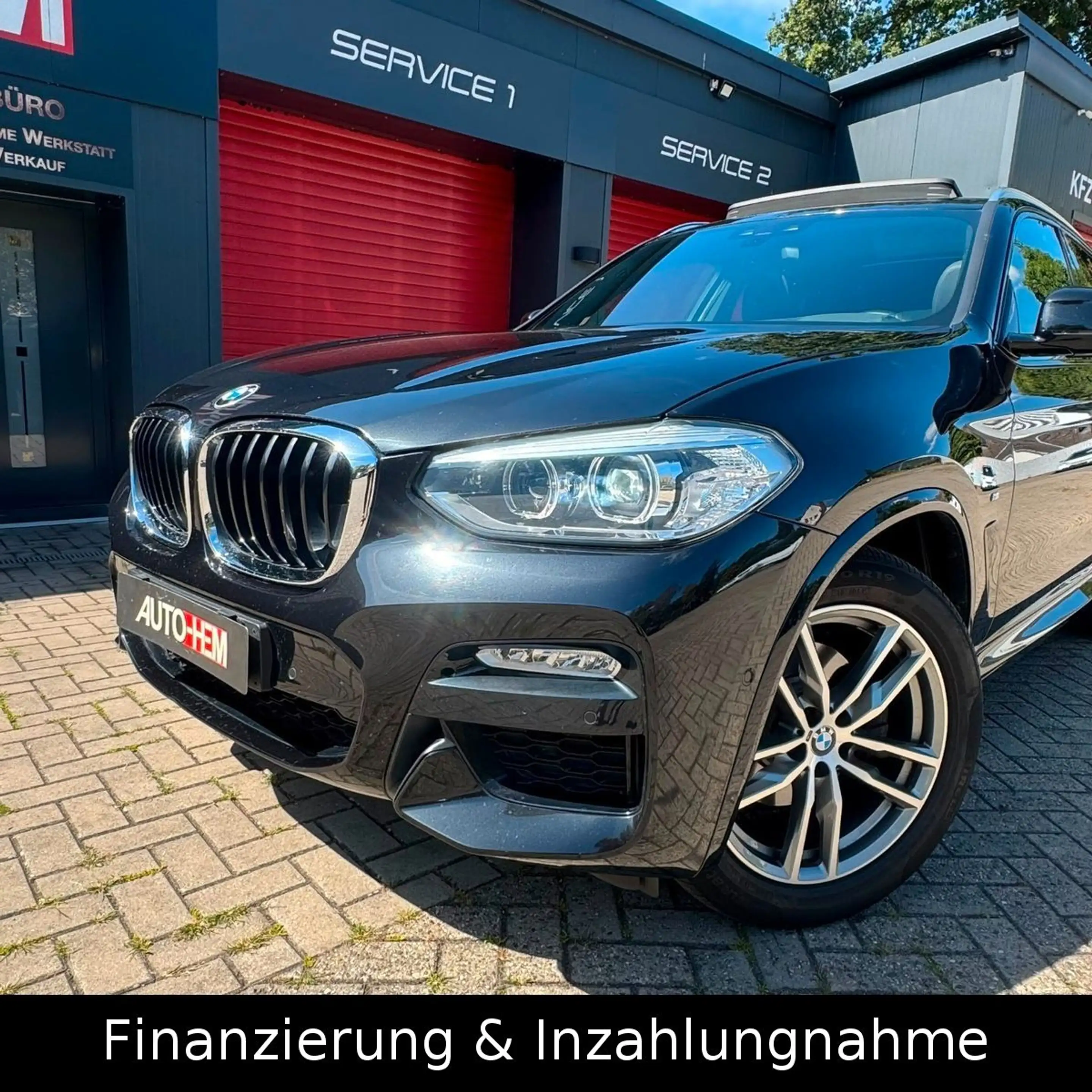 BMW X3 xDrive 20 d M Sport Pano AHK LED Kamera Head — photo 8