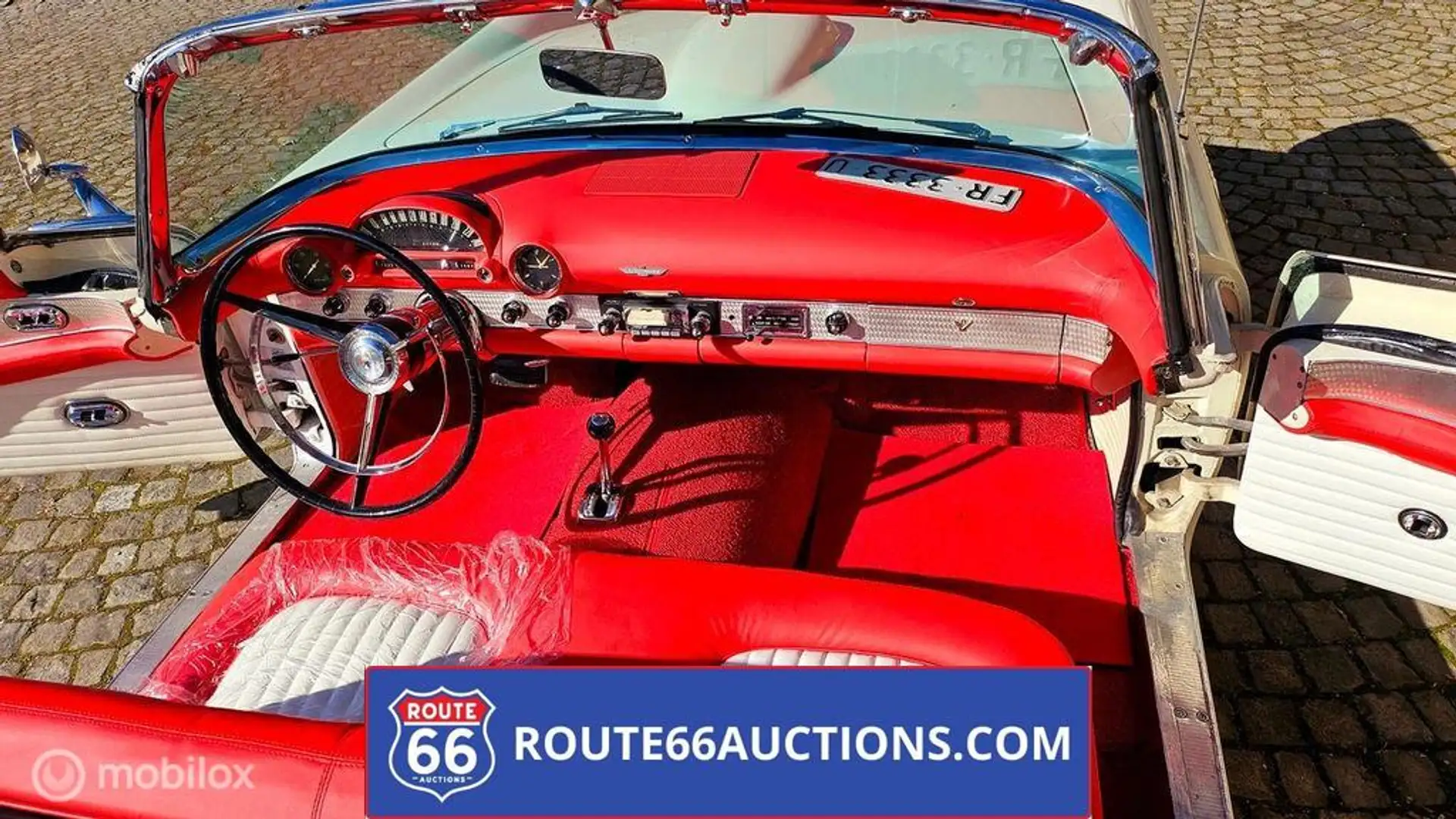 Ford Thunderbird | 1956 | Route 66 Auctions Noir - 2