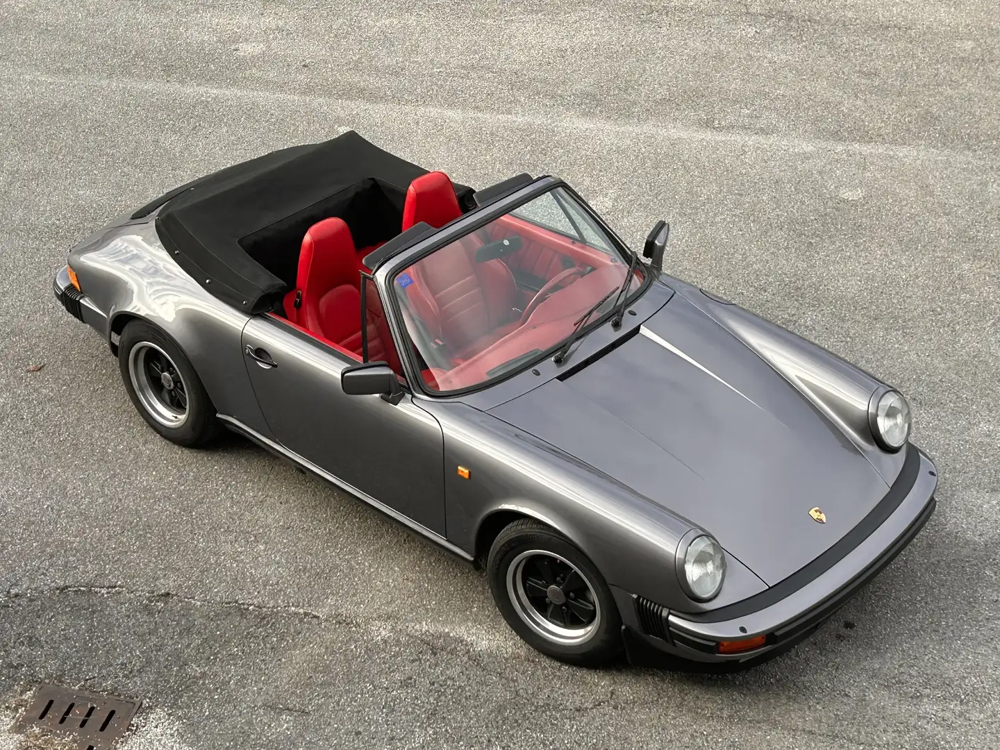 Porsche 911 Carrera 3.2 CABRIO COLORE SU CAMPIONE Grau - 1