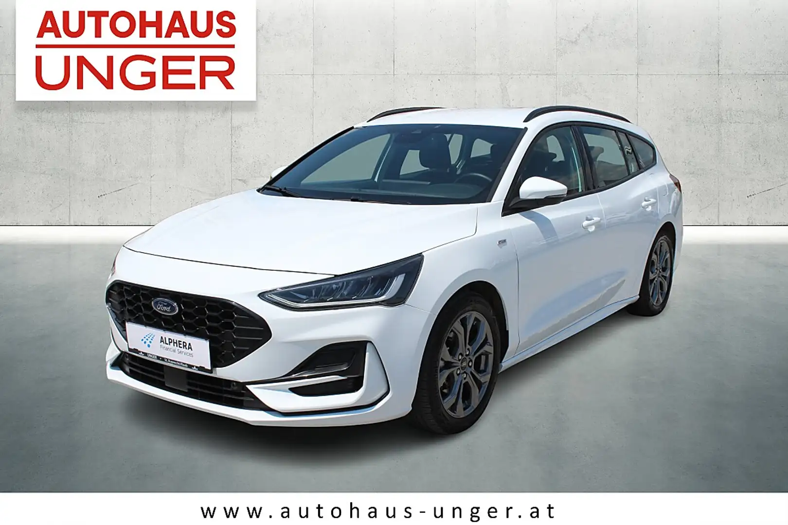 Ford Focus Turnier 1,0 EcoBoost Hybrid ST-Line Weiß - 1