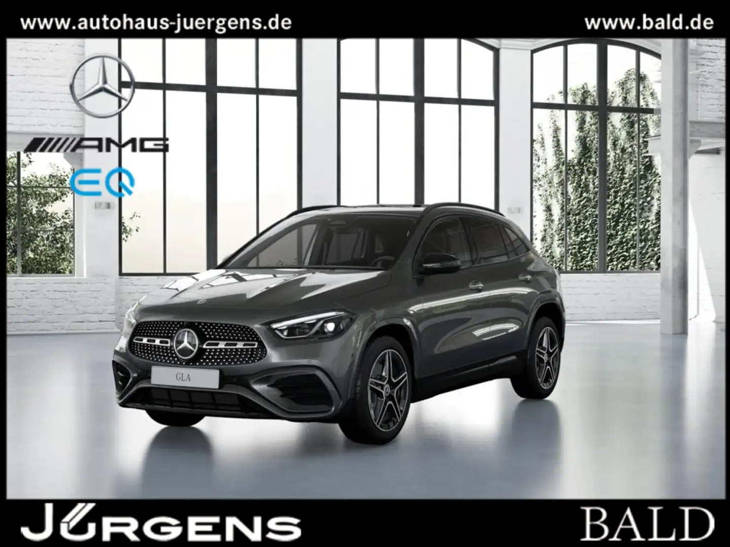 Mercedes-Benz GLA 200 AMG-Sport/360/Pano/Night/Totw/Distr/19' Gris - 1