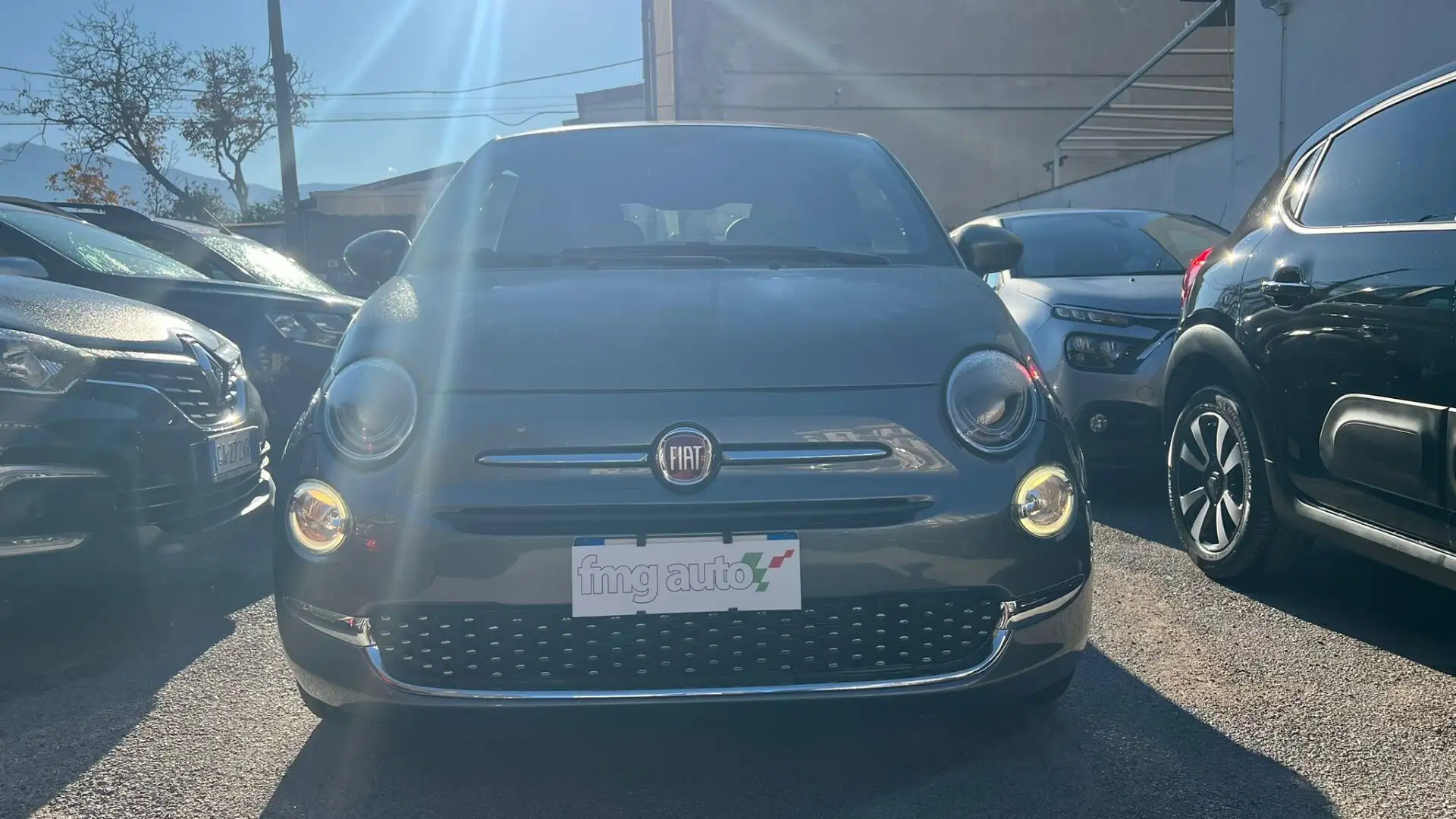 Fiat 500 500 1.0 Hybrid Dolcevita Tetto panoramico Grigio - 2