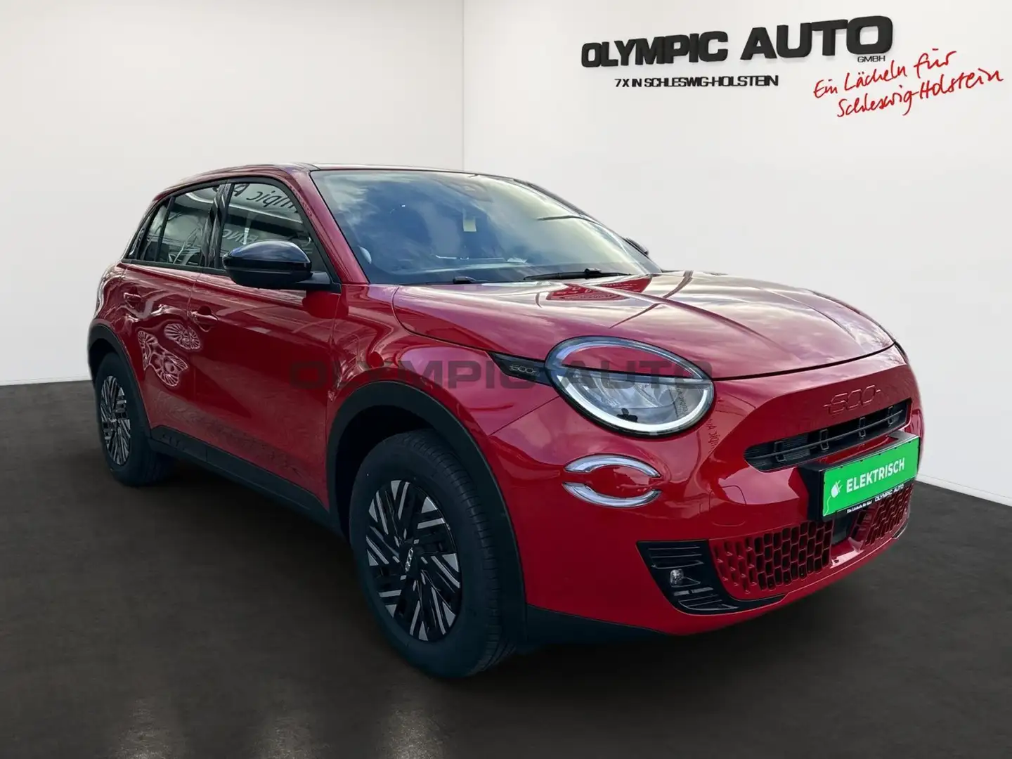 Fiat 54kWh Red  LED PDC KLIMAAT CARPLAY 11KW OBC Rouge - 2