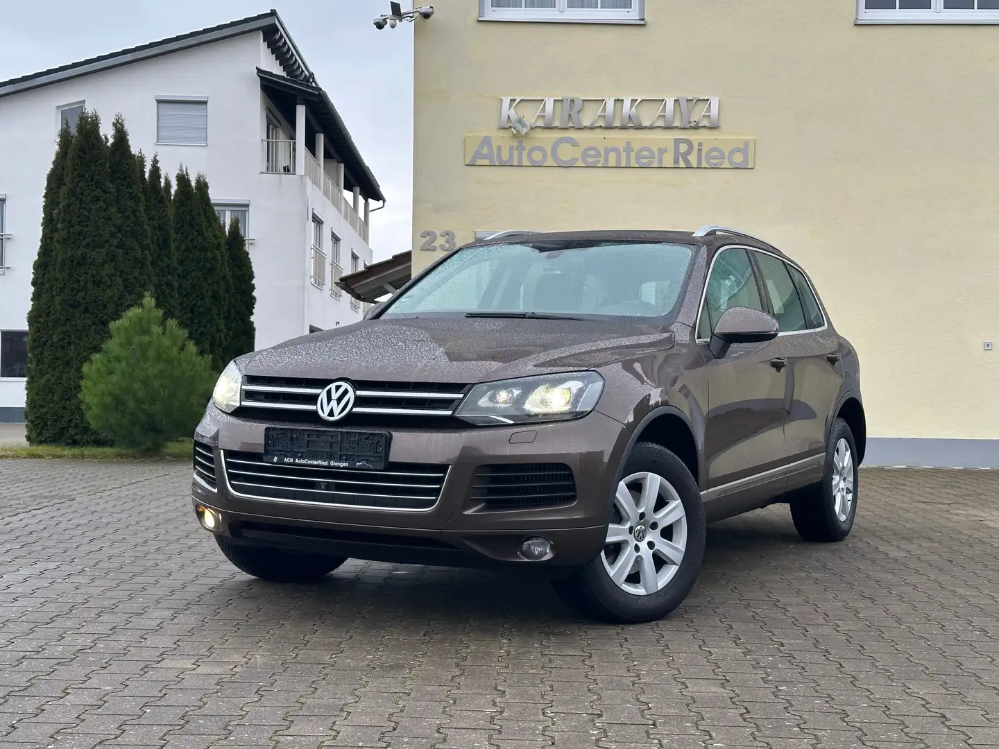 Volkswagen Touareg 3.0TDI 4 Motion Bi Xenon/Pano/Leder/4xShz/Ahk Brun - 1
