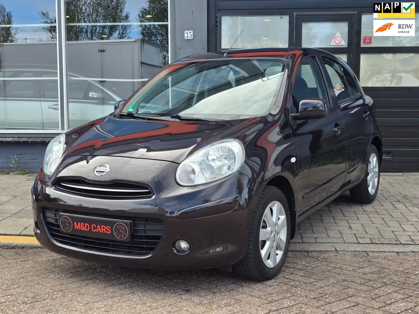 Nissan Micra 1.2 Connect Edition AUTOMAAT/AIRCO/NAP/1STE EIGENA Paars - 1