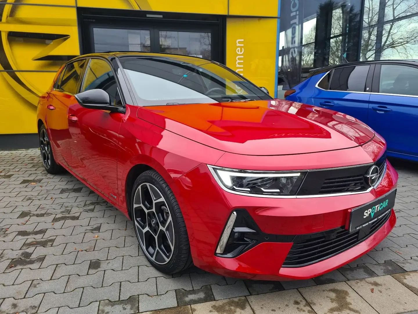 Opel Astra L Hybrid Ultimate,HUD,Schiebed.,Navi,18" Blanc - 1