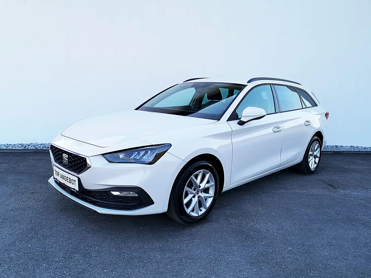 SEAT Leon SP Style 2,0 TDI Weiß - 1