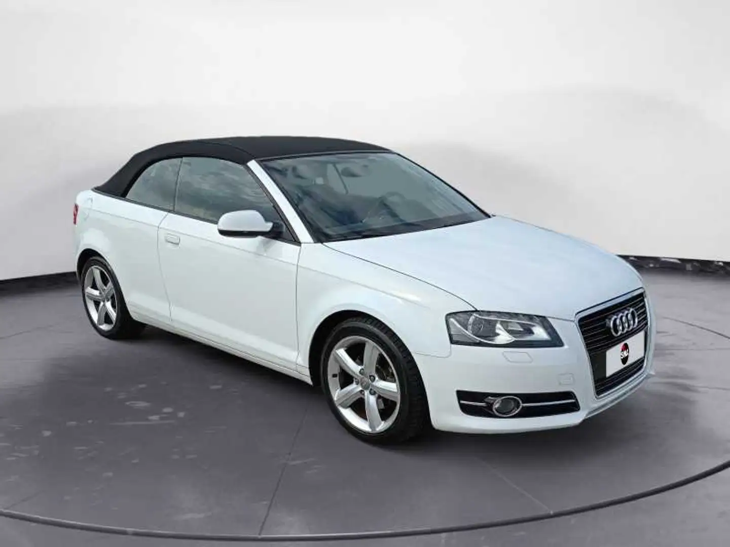 Audi A3 Cabrio 1.6 tdi Ambition Bianco - 2