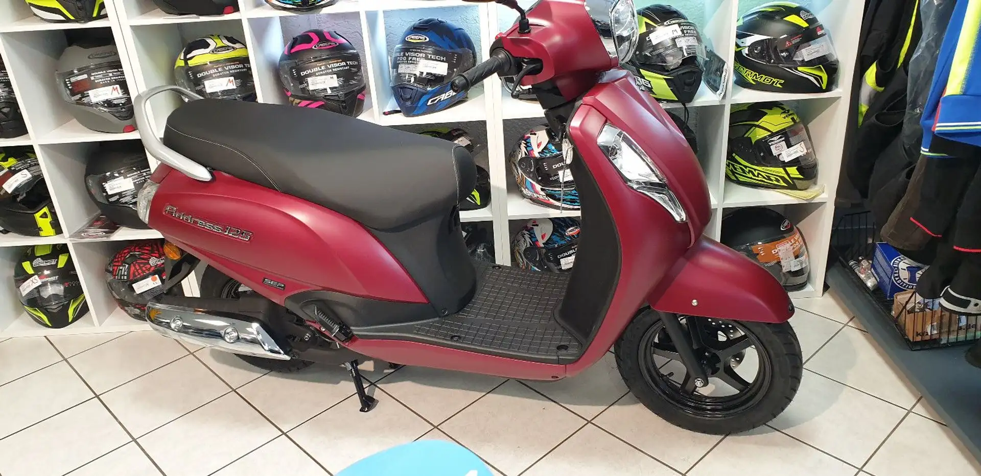 Suzuki Adress 125 alle Farben Wit - 1