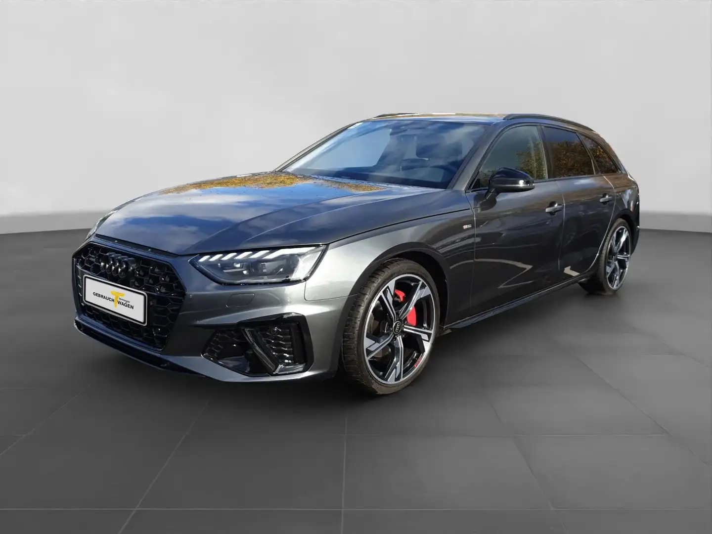 Audi A4 40 TFSI Q 2x S LINE AHK MATRIX LM19 Grau - 2