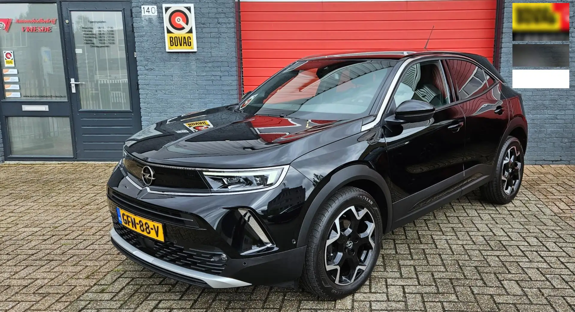 Opel Mokka 1.2 Turbo Ultimate Leer Alcantara Zwart - 1