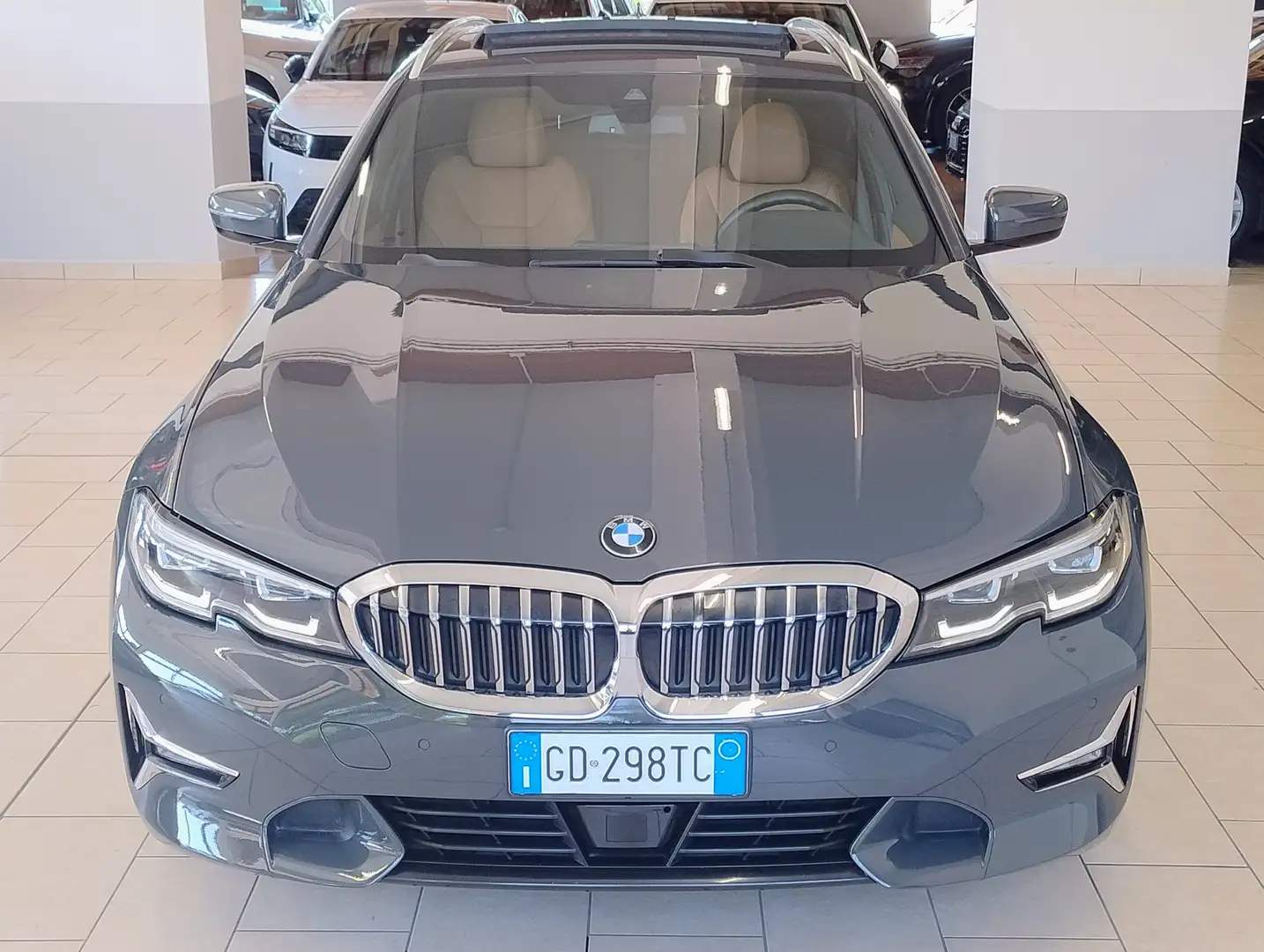 BMW 320 mhev 48V xdrive LUXURY INDIVIDUAL PANO LED HARMAN Grigio - 2