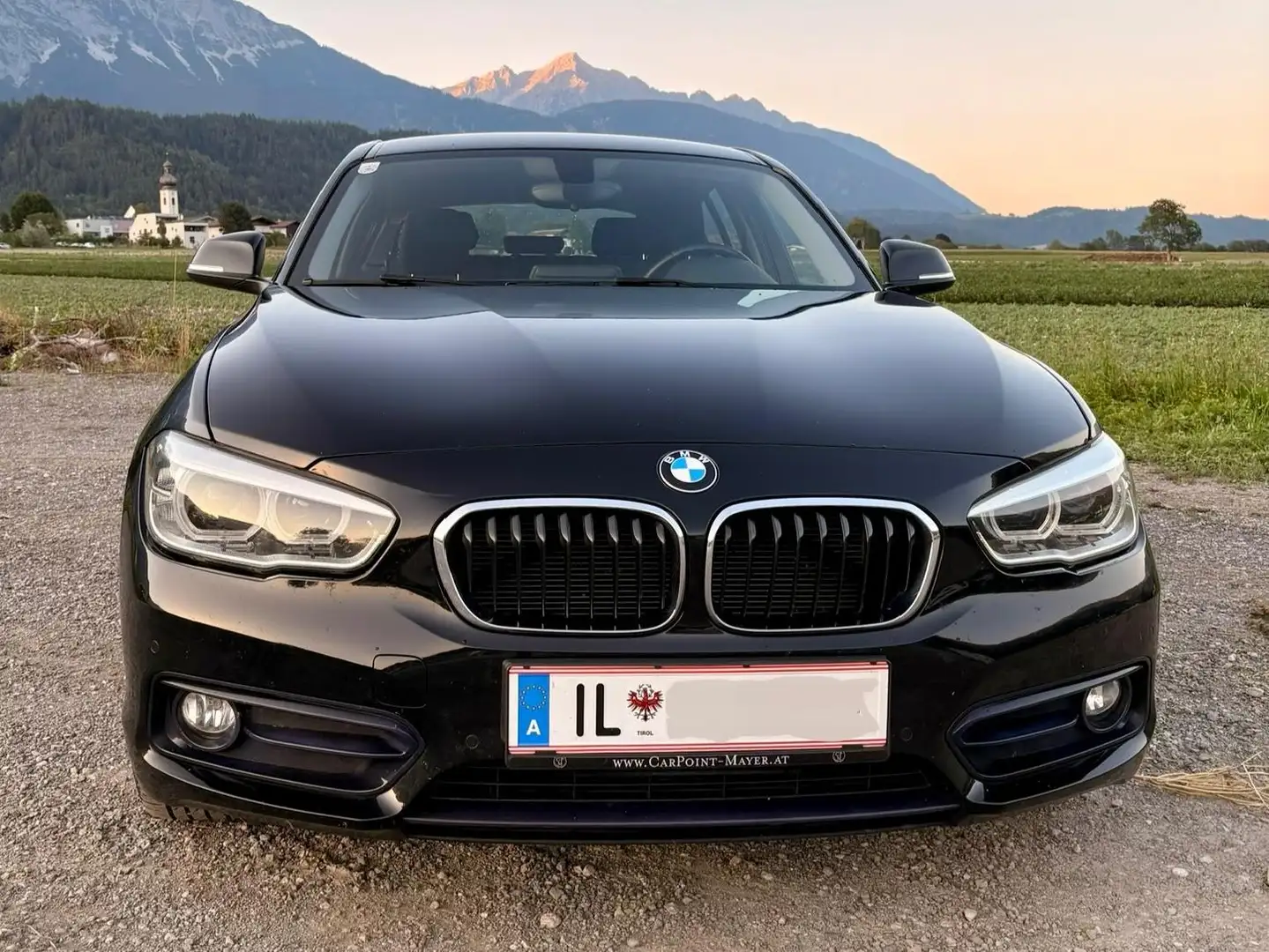 BMW 116 116d Sport Line Aut. Sport Line Schwarz - 1