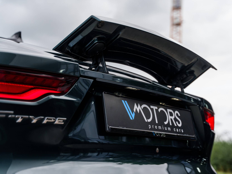 Jaguar F-Type Coupe 2.0 i4 P300 R-Dynamic - British Racing Green - Panodak - Siena Tan Leder - Meridian 600W - Camera - — photo 10