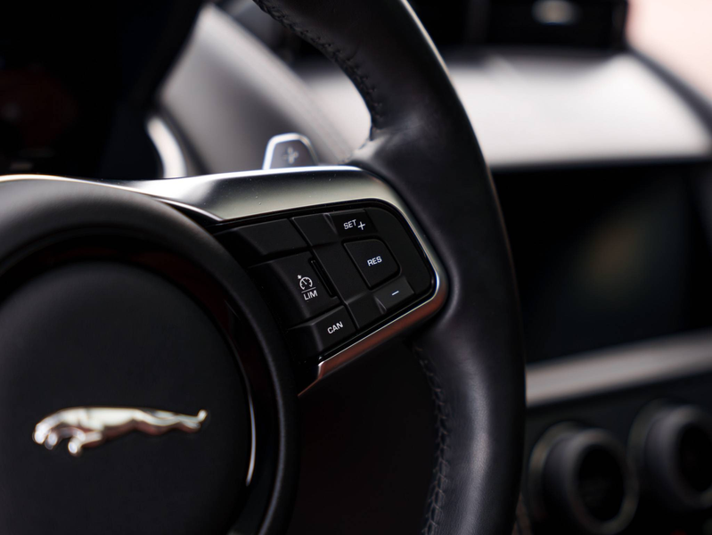 Jaguar F-Type Coupe 2.0 i4 P300 R-Dynamic - British Racing Green - Panodak - Siena Tan Leder - Meridian 600W - Camera - — photo 12