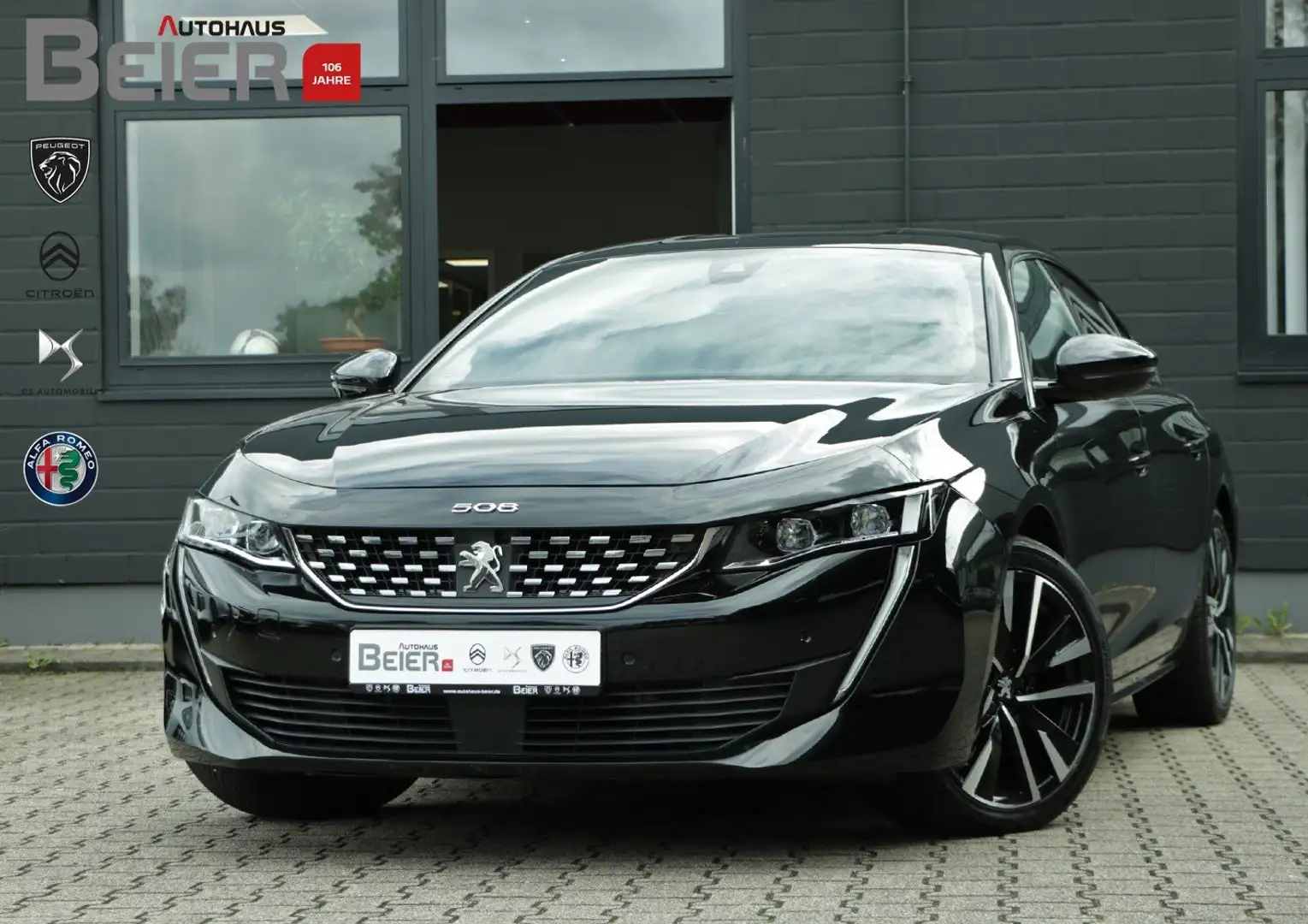 Peugeot 508 1,6 PureTech GT Hybrid 225 Navi/ Sitzh./ Klimaau. Schwarz - 1