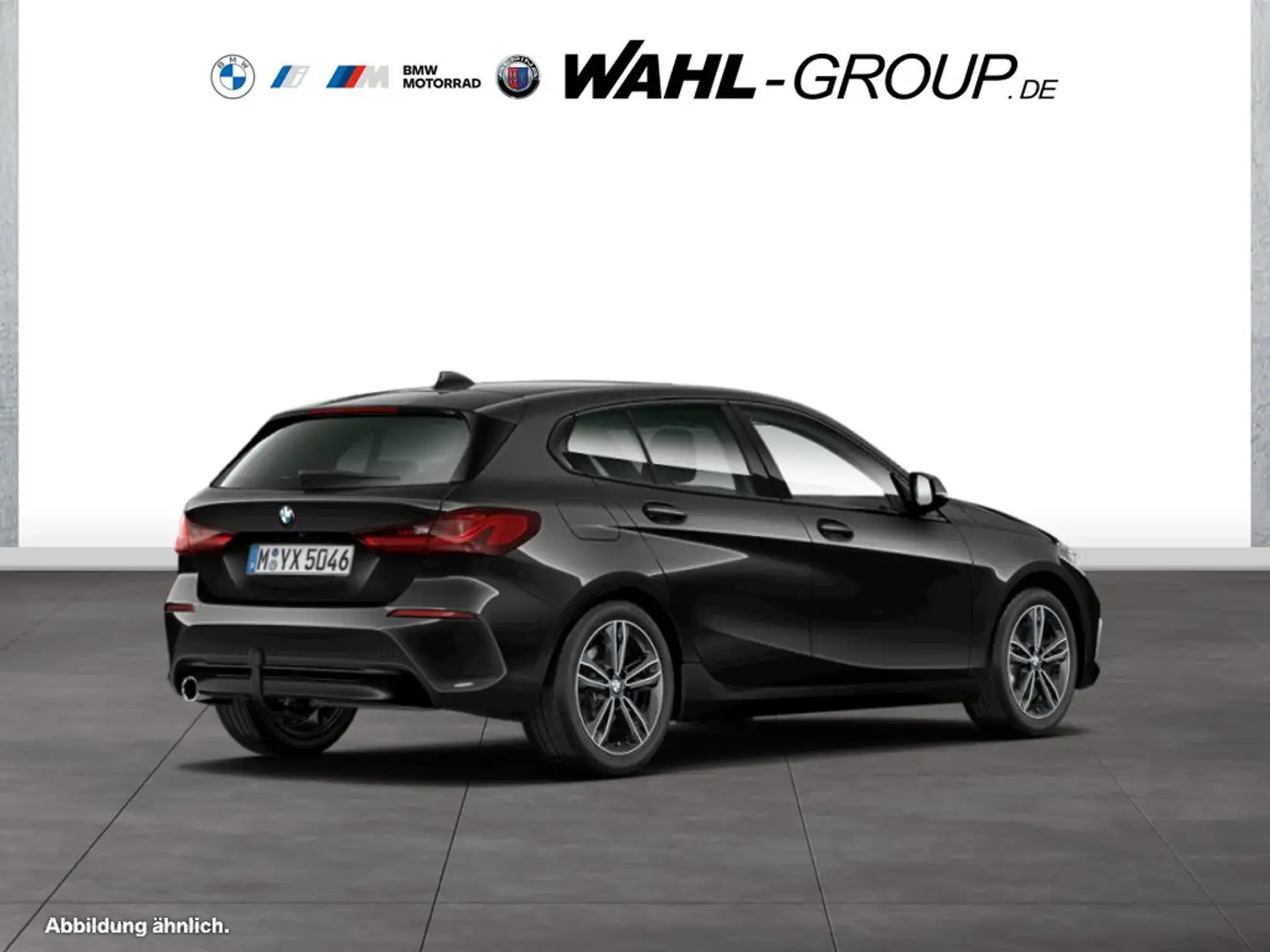 BMW 118 i Sport Line AHK HeadUp Navi LED HiFi Zwart - 2
