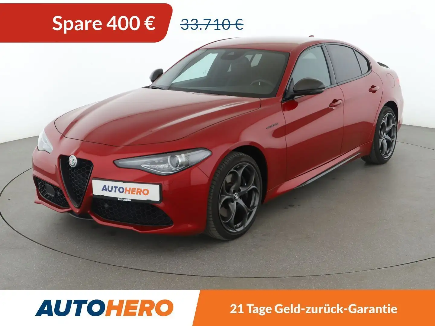 Alfa Romeo Giulia 2.0 Turbo Q4 TI Veloce Aut.*NAVI*BI-XENON*ACC*CAM* Rouge - 1