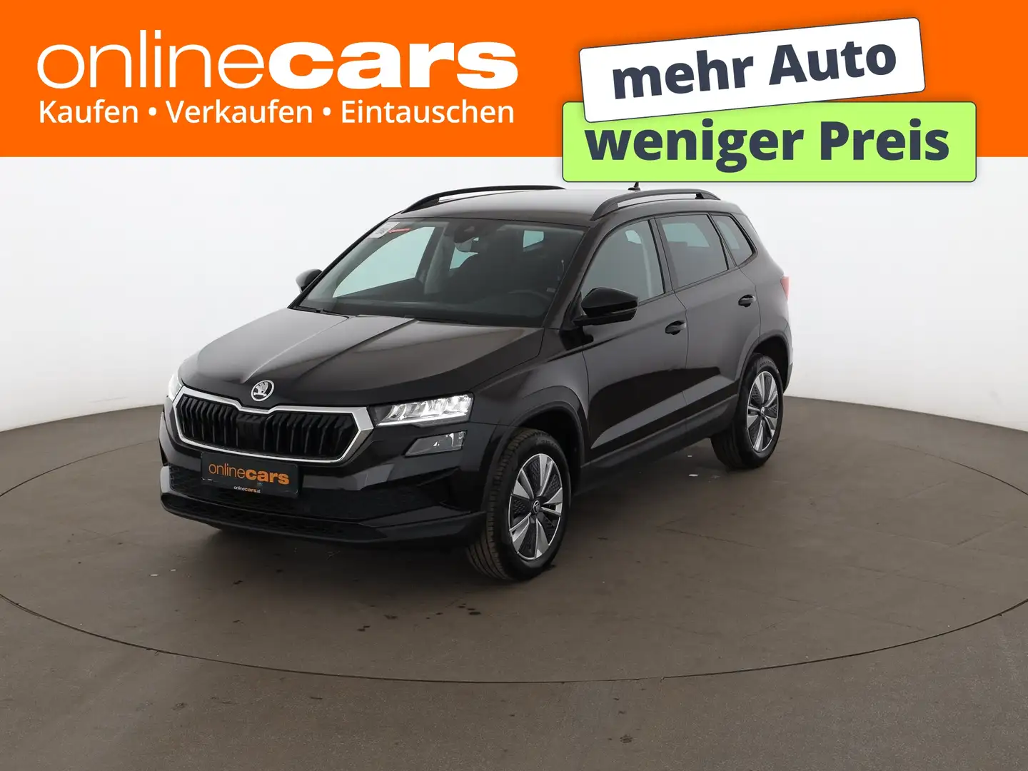 Skoda Karoq 2.0 TDI Ambition Aut LED RADAR NAVI R-CAM Schwarz - 1