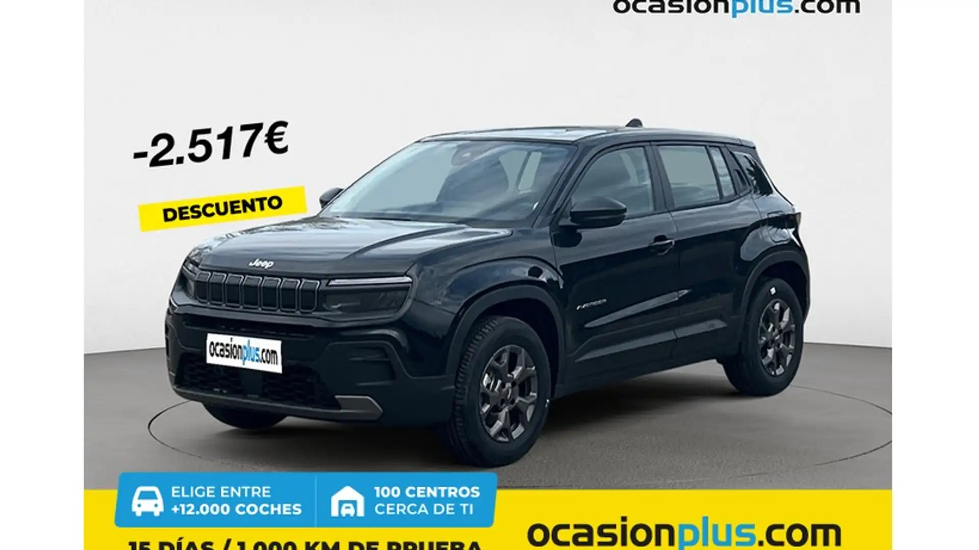 Jeep Avenger 1.2 Longitude 100 Negro - 1