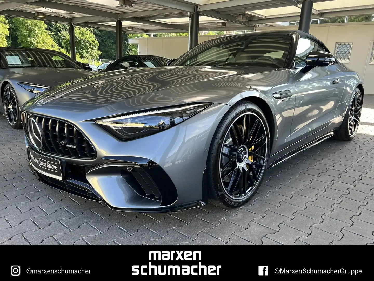 Mercedes-Benz SL 55 AMG AMG SL 55 4M+ Lift+Aero+Massage+Night2+PremPlus Grau - 1