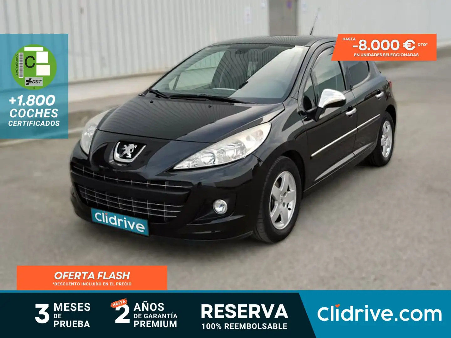 Peugeot 207 SW 1.4 VTi Active Negro - 1