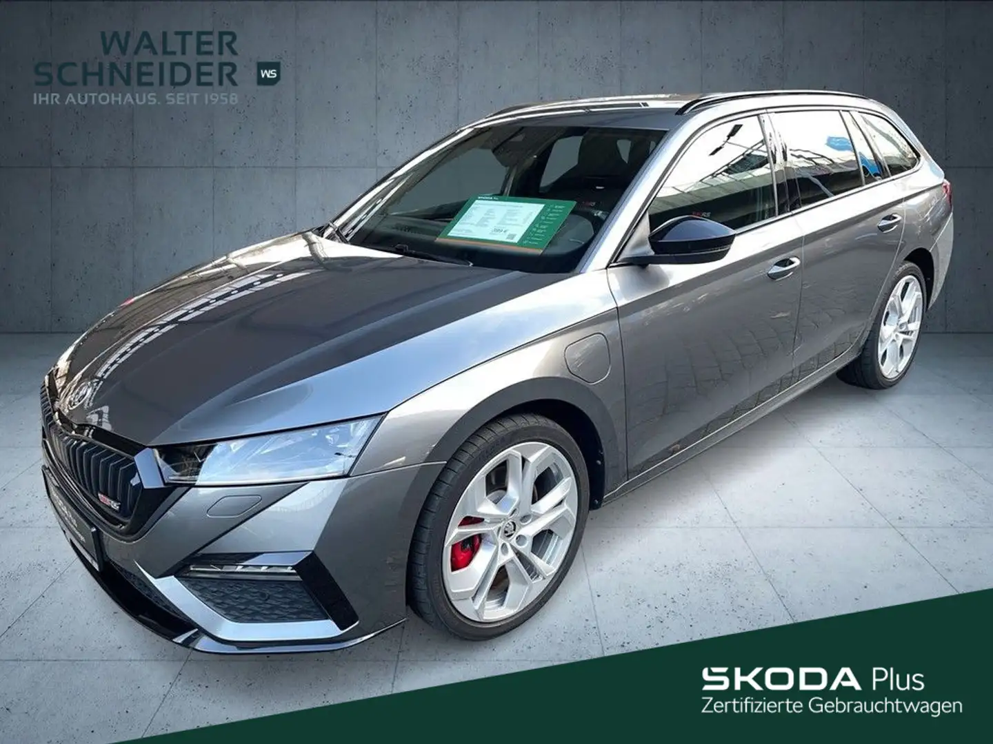 Skoda Octavia Combi 1.4 TSI DSG RS iV Navi Matrix 19" Grau - 1