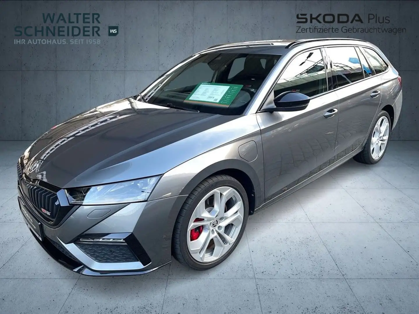 Skoda Octavia Combi 1.4 TSI DSG RS iV Navi Matrix 19" Grau - 2