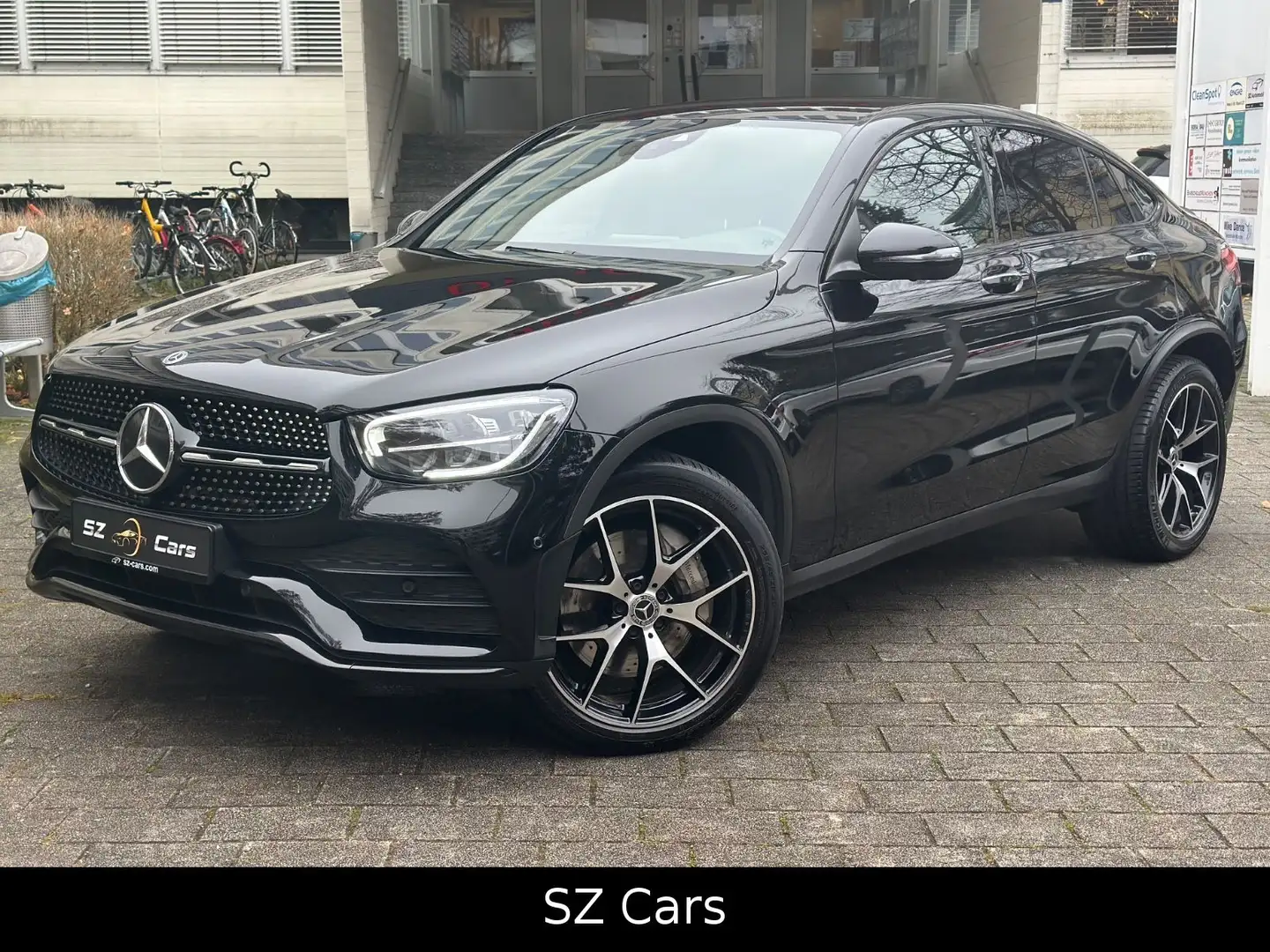 Mercedes-Benz GLC 400 d Coupé 4Matic*360 KAM*HUD*KEYLESS*ACC Schwarz - 1