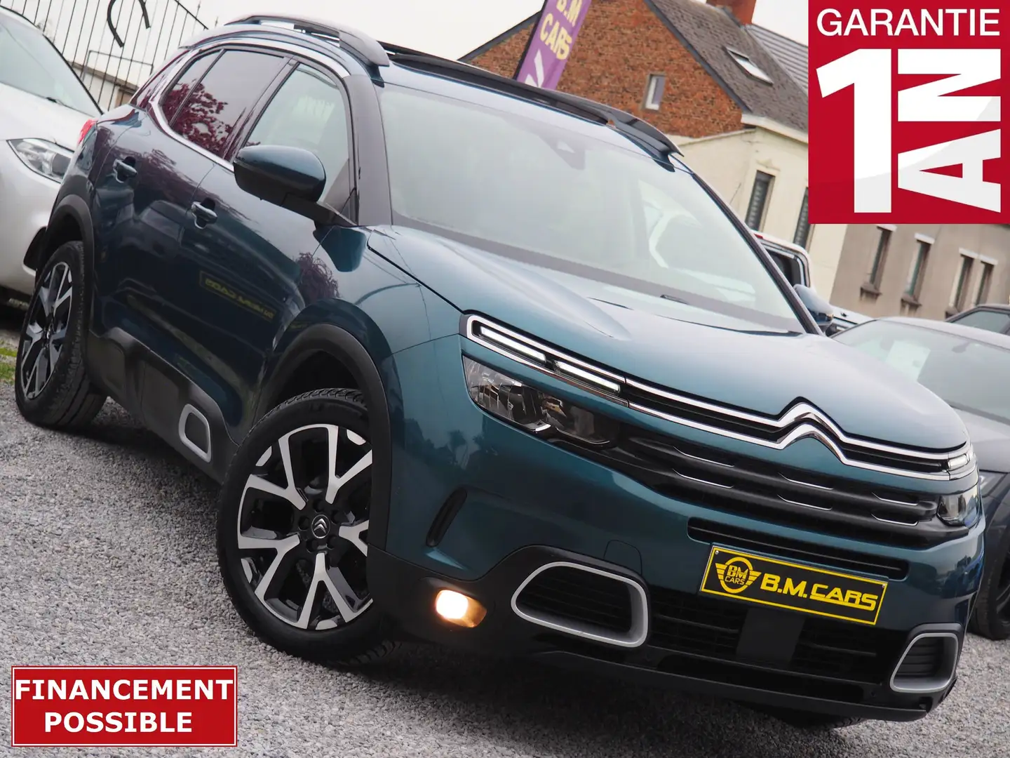 Citroen C5 Aircross 1.5D ✅FEEL✅GRIP CONTROL-GPS-PANO-CUIR-FULL OP Blauw - 1